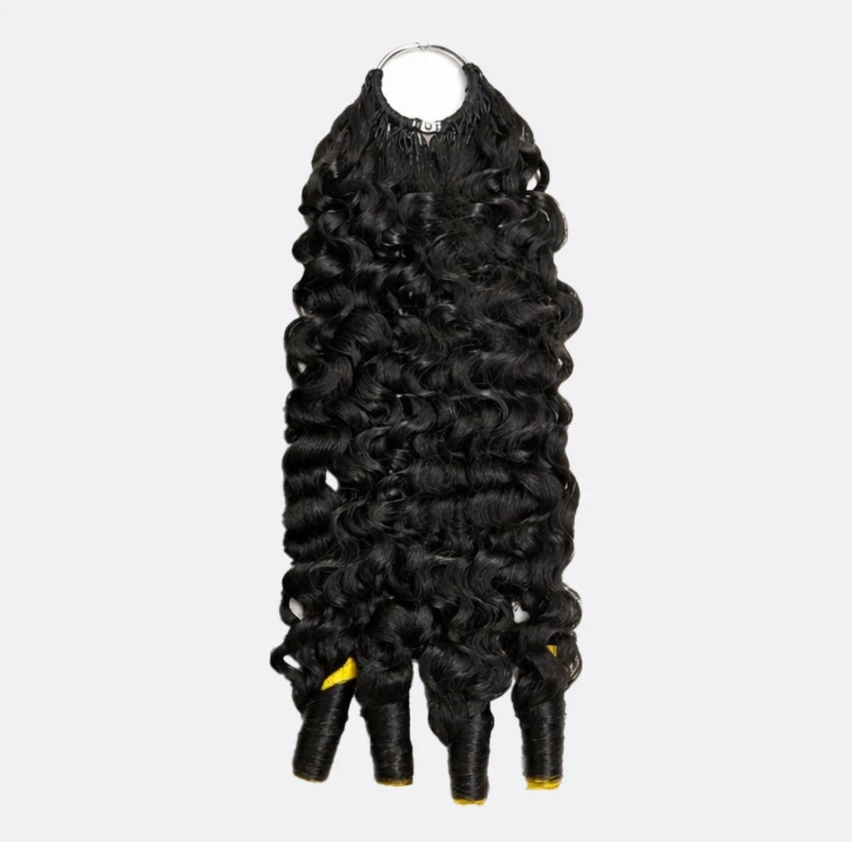 Miracle knots human feather Crochet Hair 18 inch